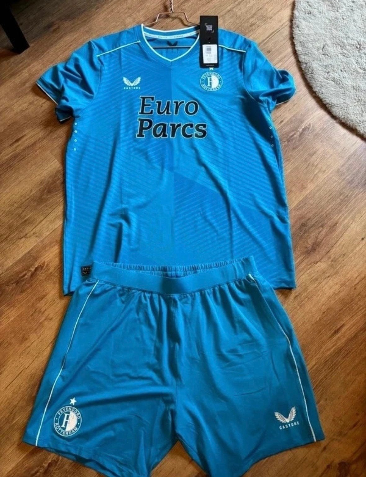 Feyenoord Pro Versie  - Nieuw met labels, Kleding | Dames, Ophalen of Verzenden, Nieuw, Maat 46/48 (XL) of groter, Blauw