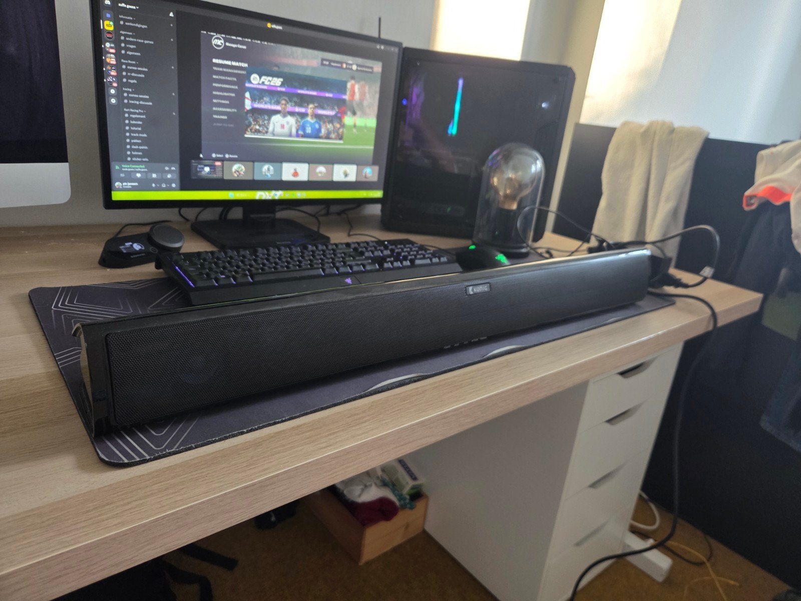 Konig HAV-SB400 Soundbar met afstandsbediening, Ophalen of Verzenden, Gebruikt