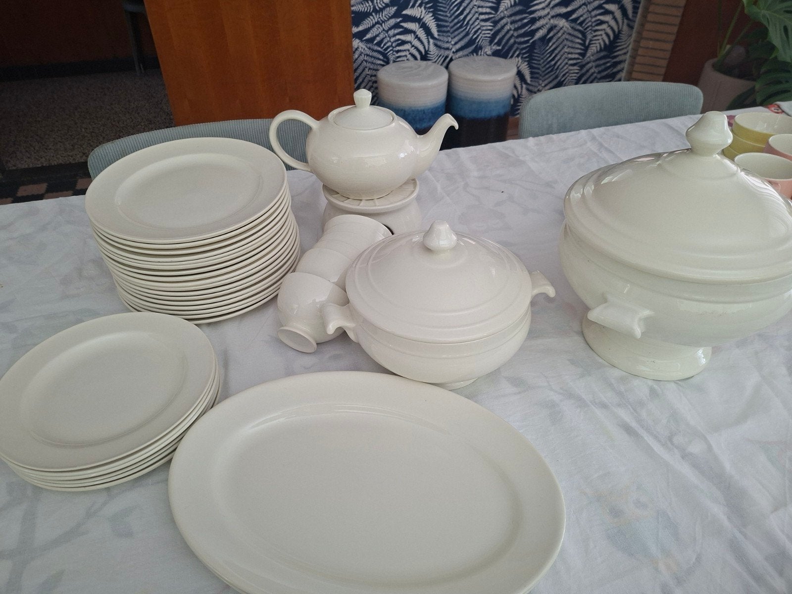 Serviesdelen Boch kitchen, Ivory, Overige merken, Overige typen, Vintage, Ophalen of Verzenden