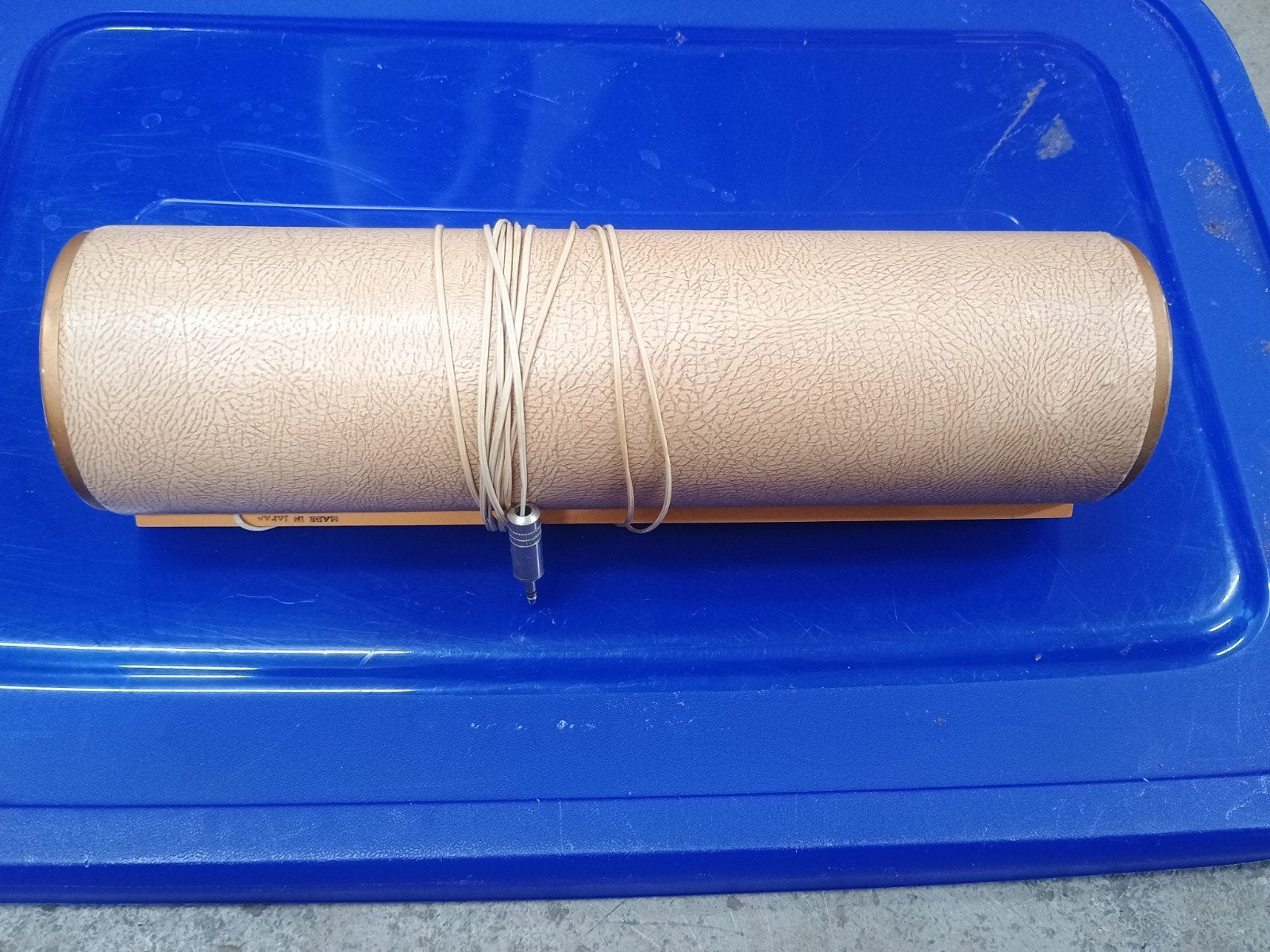 Vintage Japanse cilindrische luidspreker, werkend, Auto diversen, Autospeakers, Ophalen, Gebruikt, ., .