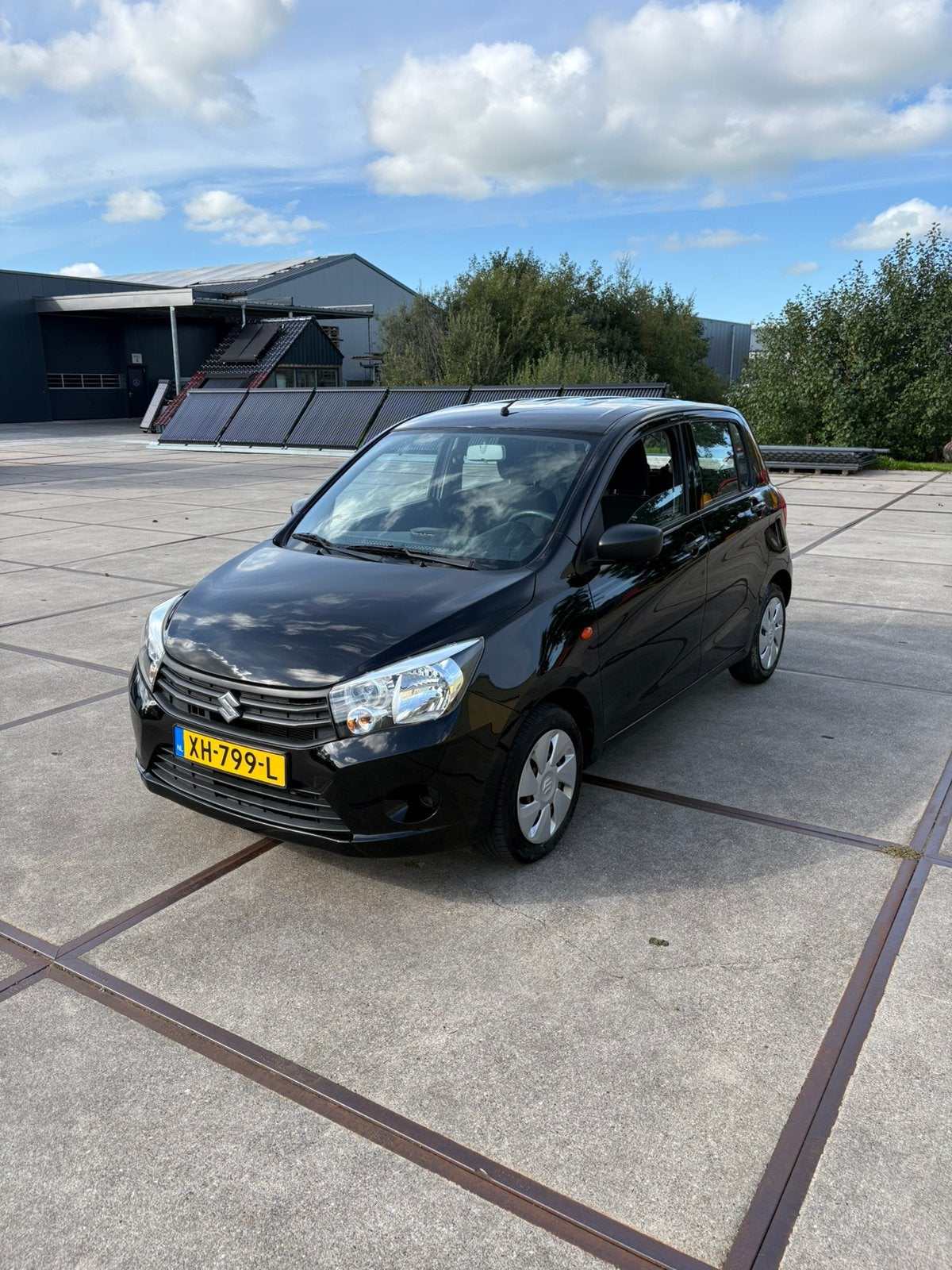 Suzuki Celerio 1.0 Dualjet 50KW 2019 Zwart, Auto's, 28 km/l, 400 kg, Origineel Nederlands, Handgeschakeld