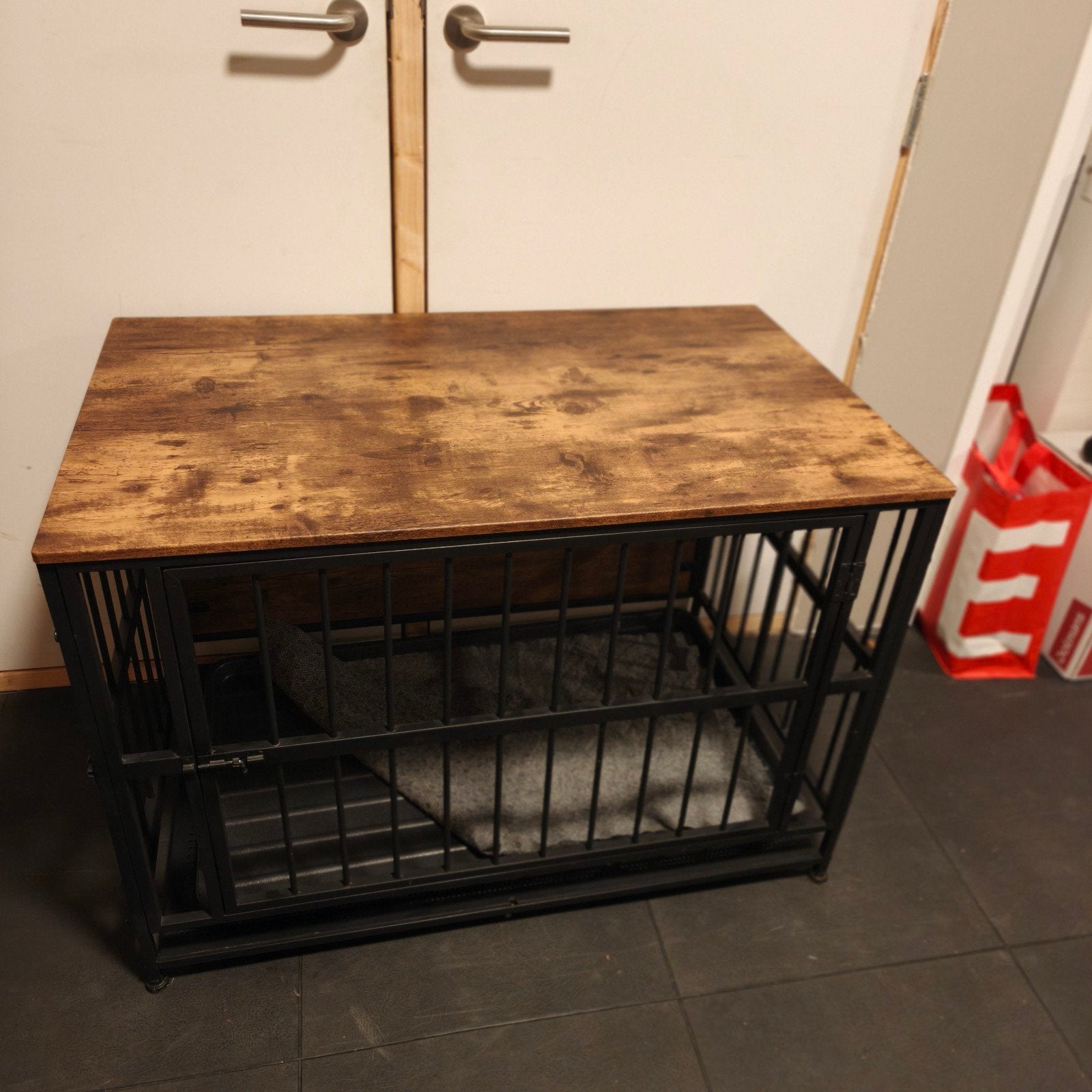 honden bench - meubel, Dieren en Toebehoren, Ophalen, Zo goed als nieuw
