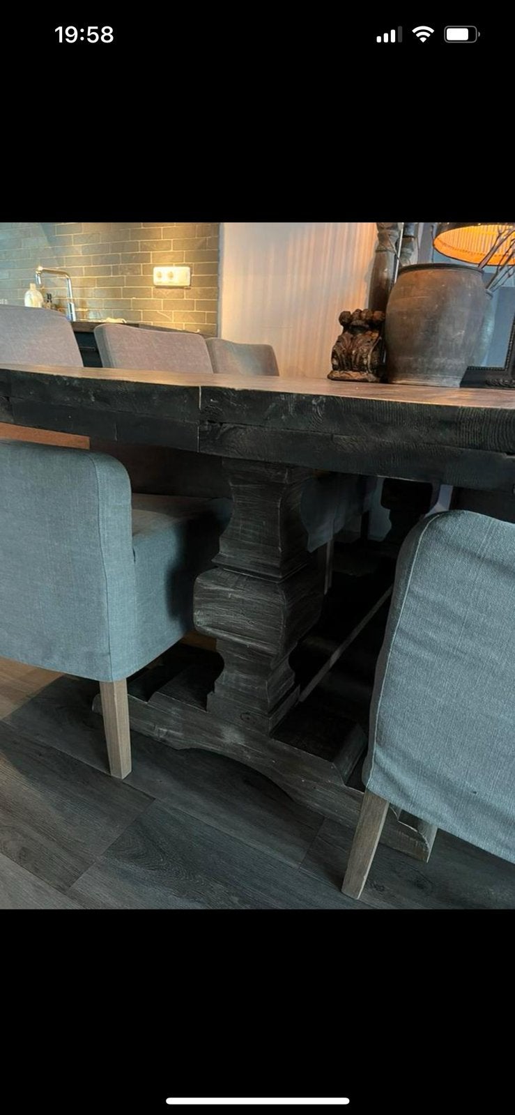 Mooie kloostertafel, Ophalen, Zo goed als nieuw
