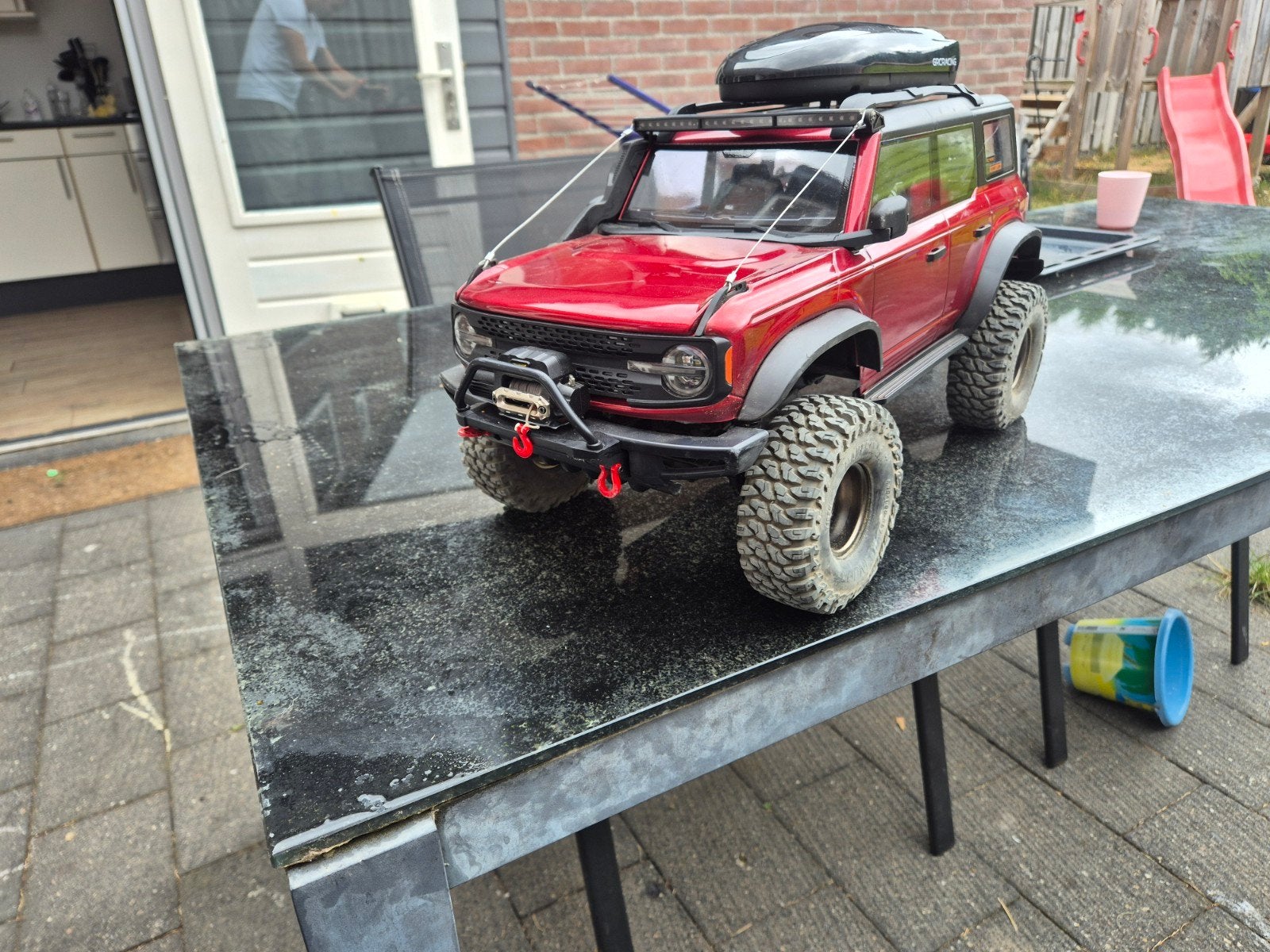 RC Crawler HB Toys Wilderness TRX4 kloon, Elektro, Auto offroad, Ophalen of Verzenden, Zo goed als nieuw