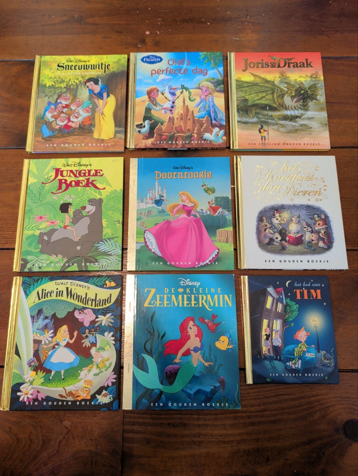 9 Gouden Boekjes: Disney en meer klassieke verhalen, Ophalen of Verzenden, Gelezen, Sprookjes