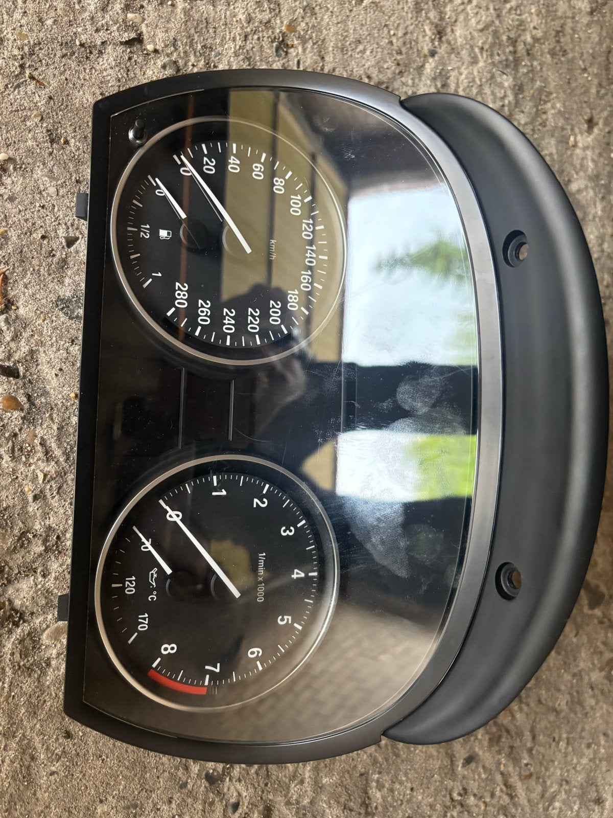 BMW E92 Instrumentenpaneel Tellerklok 9232475-01, Verzenden, Gebruikt, BMW