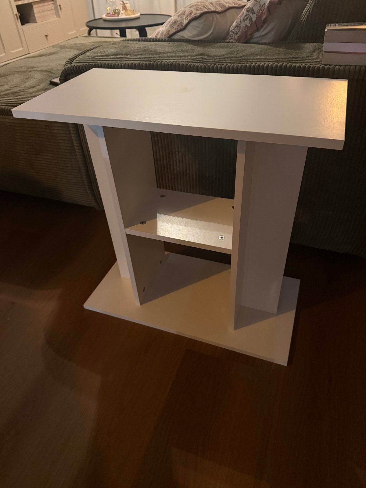 Aqaurium tafel wit, Ophalen, Zo goed als nieuw, Aquariummeubel