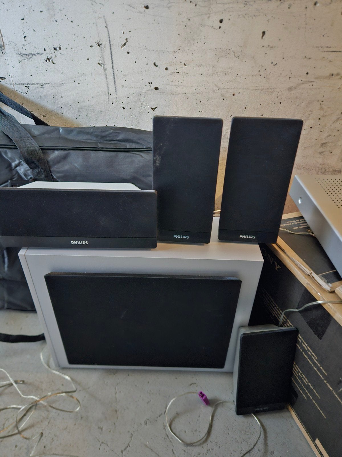 Philips 5.1 Home Cinema Set HTS3154 – Compleet en Werkend, Ophalen, Gebruikt, Audio