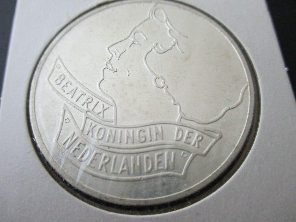 50 gulden 1994, Koningin Beatrix, Zilver, Ophalen of Verzenden, Losse munt