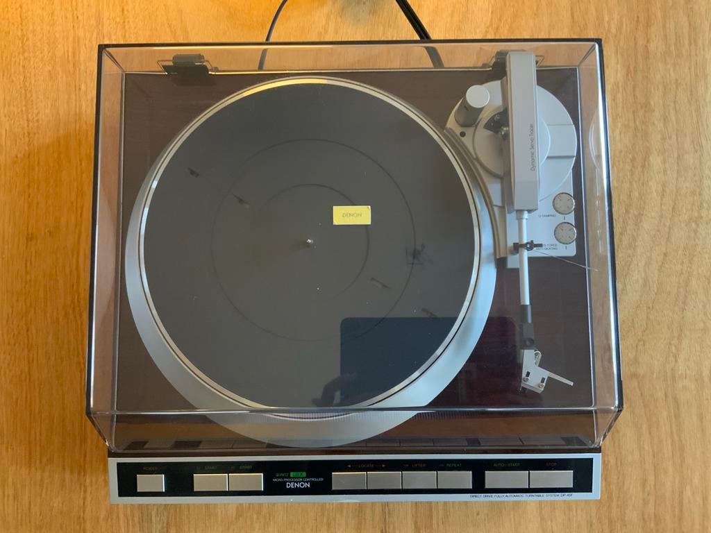 Denon DP-45f Platenspeler - Volautomatisch, Orthophon naald, Overige merken, Automatisch, Ophalen of Verzenden, Zo goed als nieuw