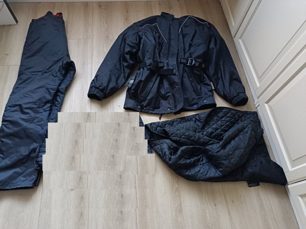 Motorjas  + motorbroek XXL, Ophalen, Tweedehands, Heren, Combipak