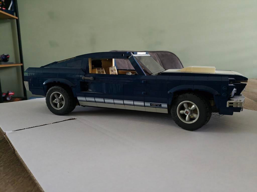 LEGO Ford Mustang GT 1967 - Zonder doos, Overige merken, Auto, Groter dan 1:32, Ophalen of Verzenden
