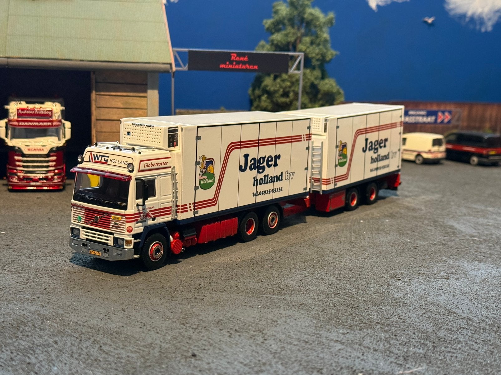 Wsi volvo de jager, Wsi, Wsi, Ophalen of Verzenden, Bus of Vrachtwagen