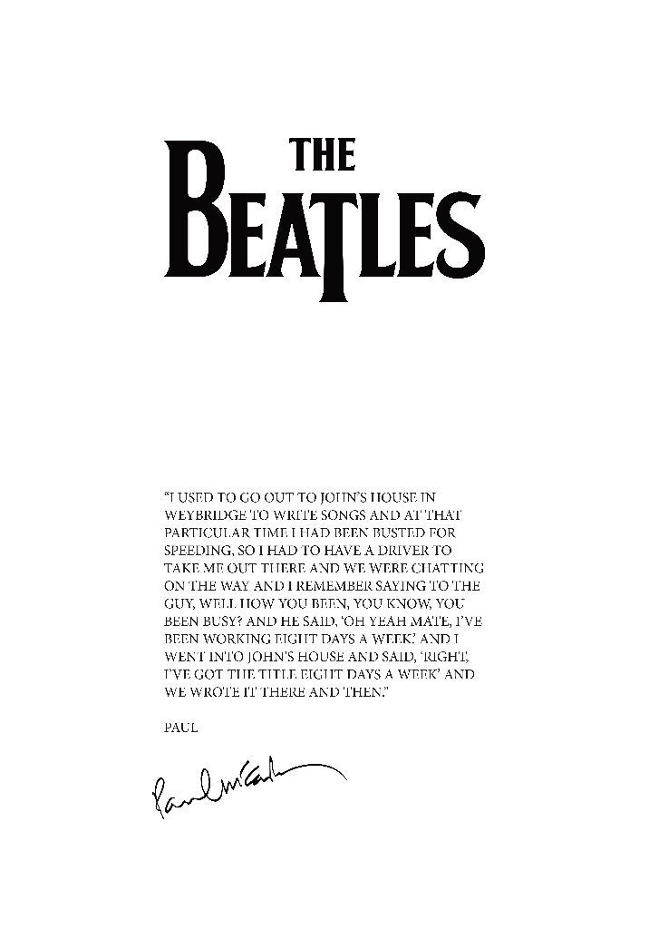 Posters The Beatles, Rechthoekig Staand, Nieuw, Ophalen of Verzenden, A1 t/m A3