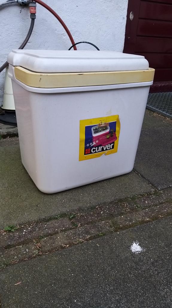 Curver Koelbox 25 liter, Caravans en Kamperen, Ophalen, Gebruikt, Koelbox, Koelelement