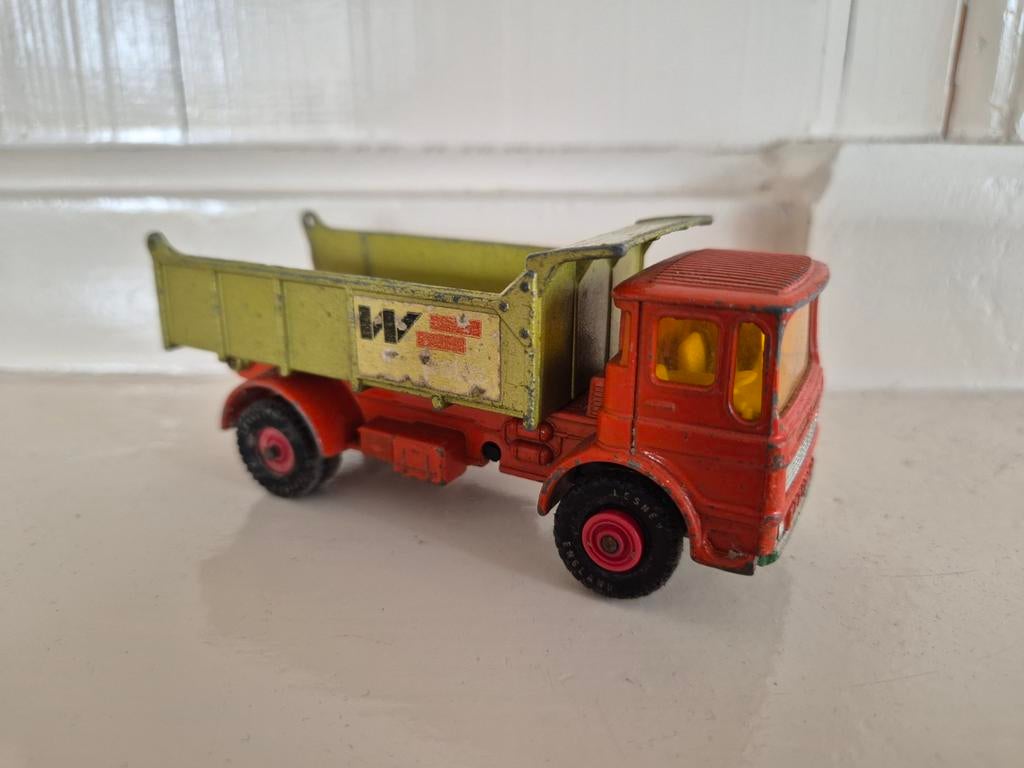 Matchbox King Size K-4 Leyland Tipper, Ophalen of Verzenden, Gebruikt, Bus of Vrachtwagen