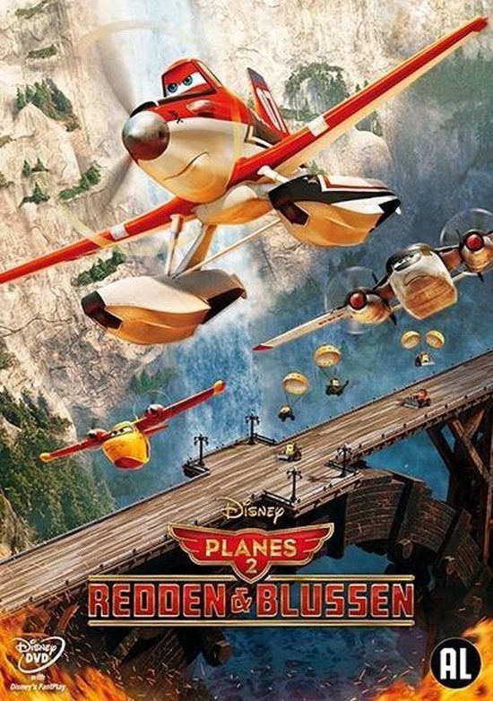 DVD Disney Planes 2 - Redden & Blussen: Mission Canadair, Avontuur, Alle leeftijden, Nederlands, Ophalen of Verzenden