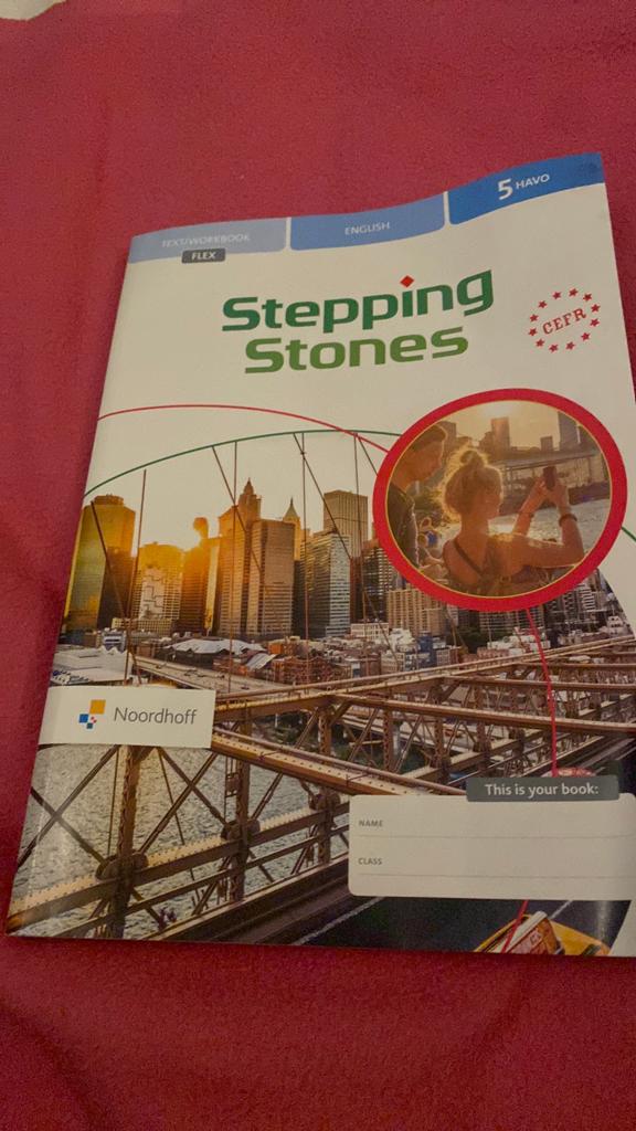 Stepping stones 5 Havo text/workbook A + B, Boeken, Ophalen of Verzenden, Zo goed als nieuw