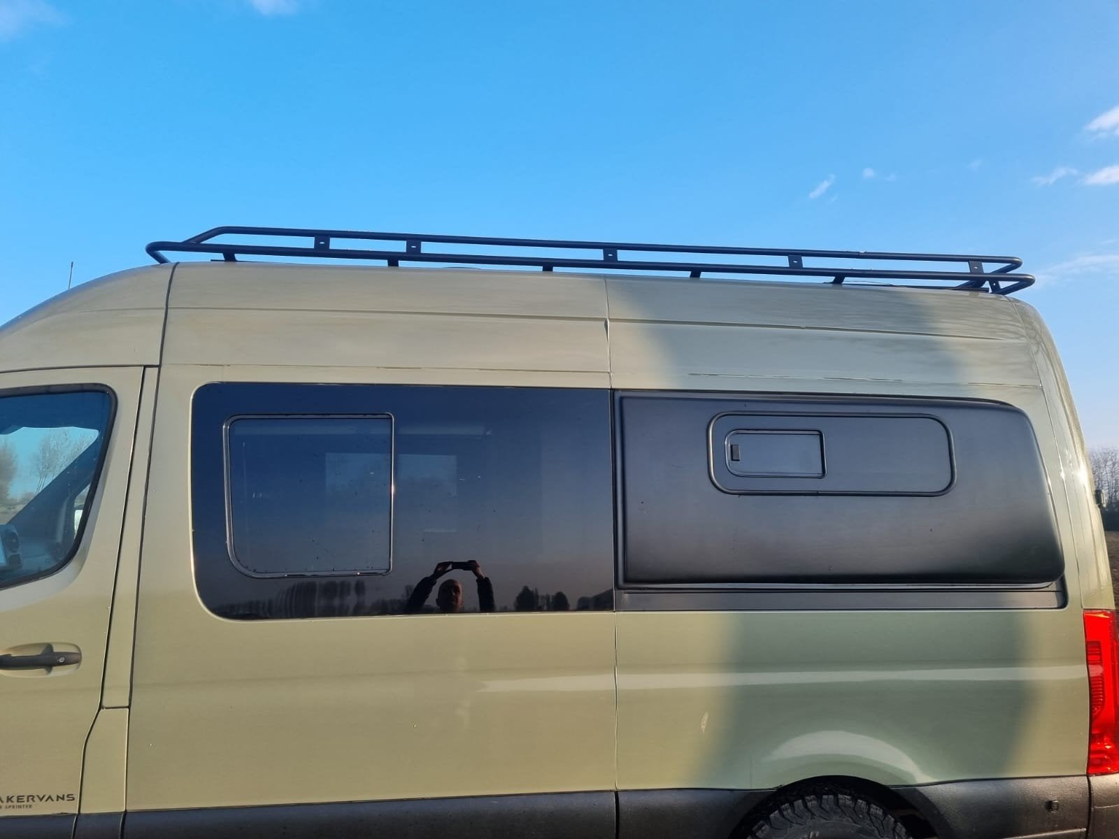 Aluminium roofrack, imperiaal Mercedes Sprinter/VW Crafter, Ophalen of Verzenden, Nieuw