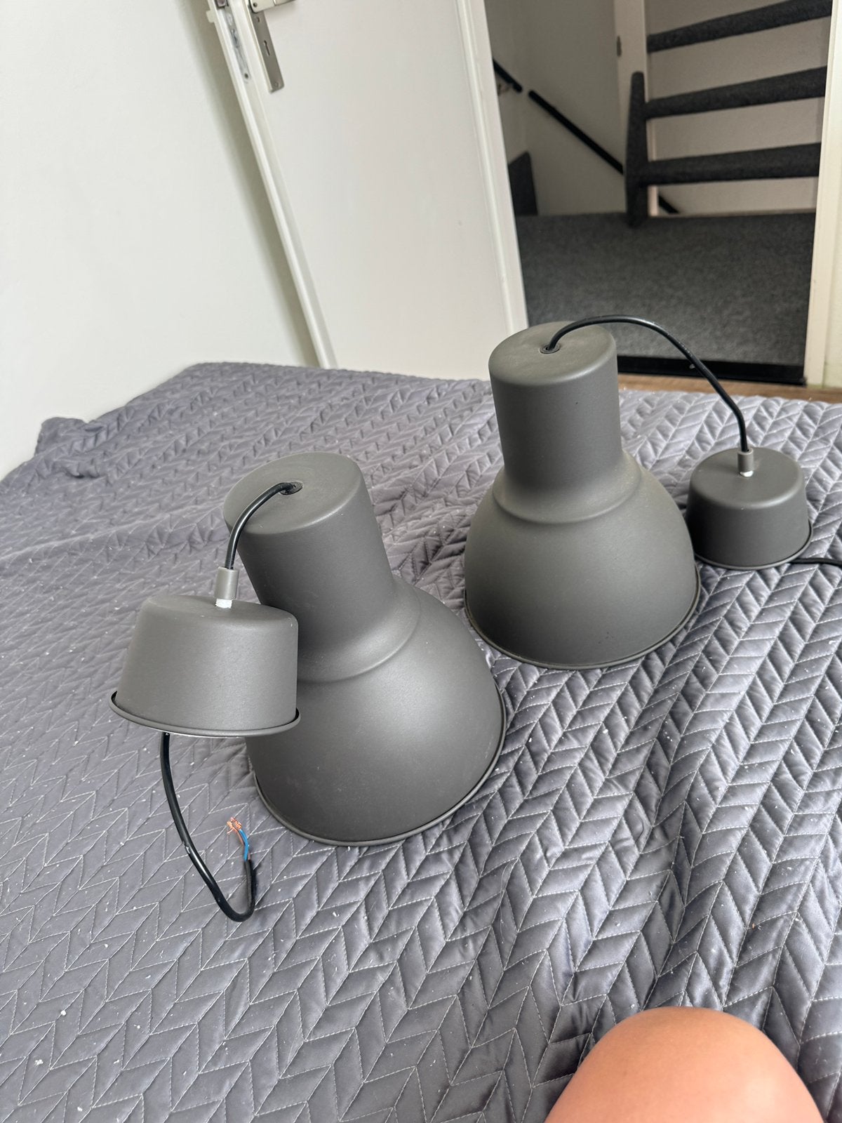 Industriële hanglamp, Ophalen, Zo goed als nieuw