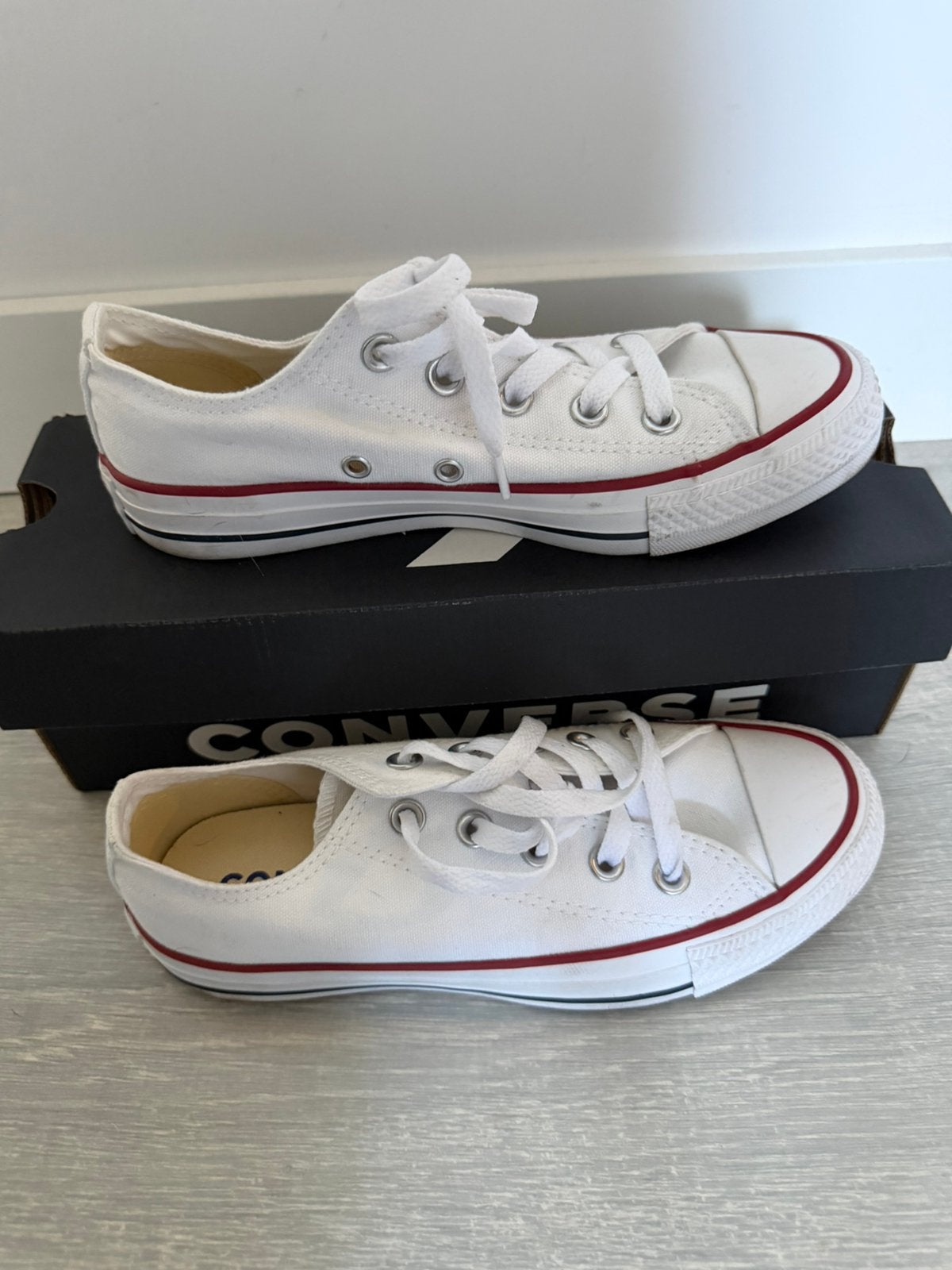 Converse schoenen wit – maat 36, Ophalen, Zo goed als nieuw, Wit, Sneakers of Gympen