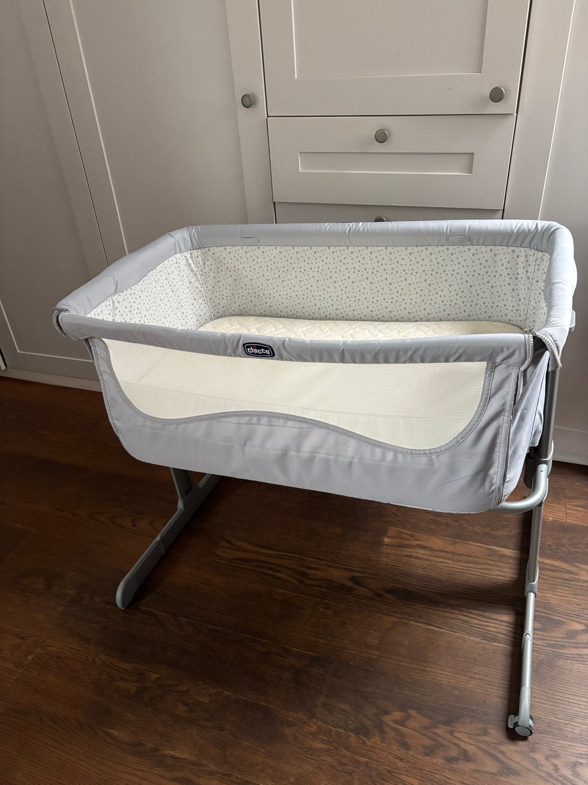 Chicco Next2Me Co-Sleeper Wieg - Grijs geen matras!, Ophalen, Gebruikt, Wieg