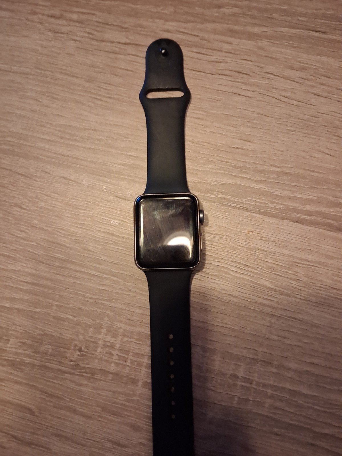 Apple Watch Series 2 42mm zwart, Gebruikt, Zwart, IOS, Ophalen of Verzenden
