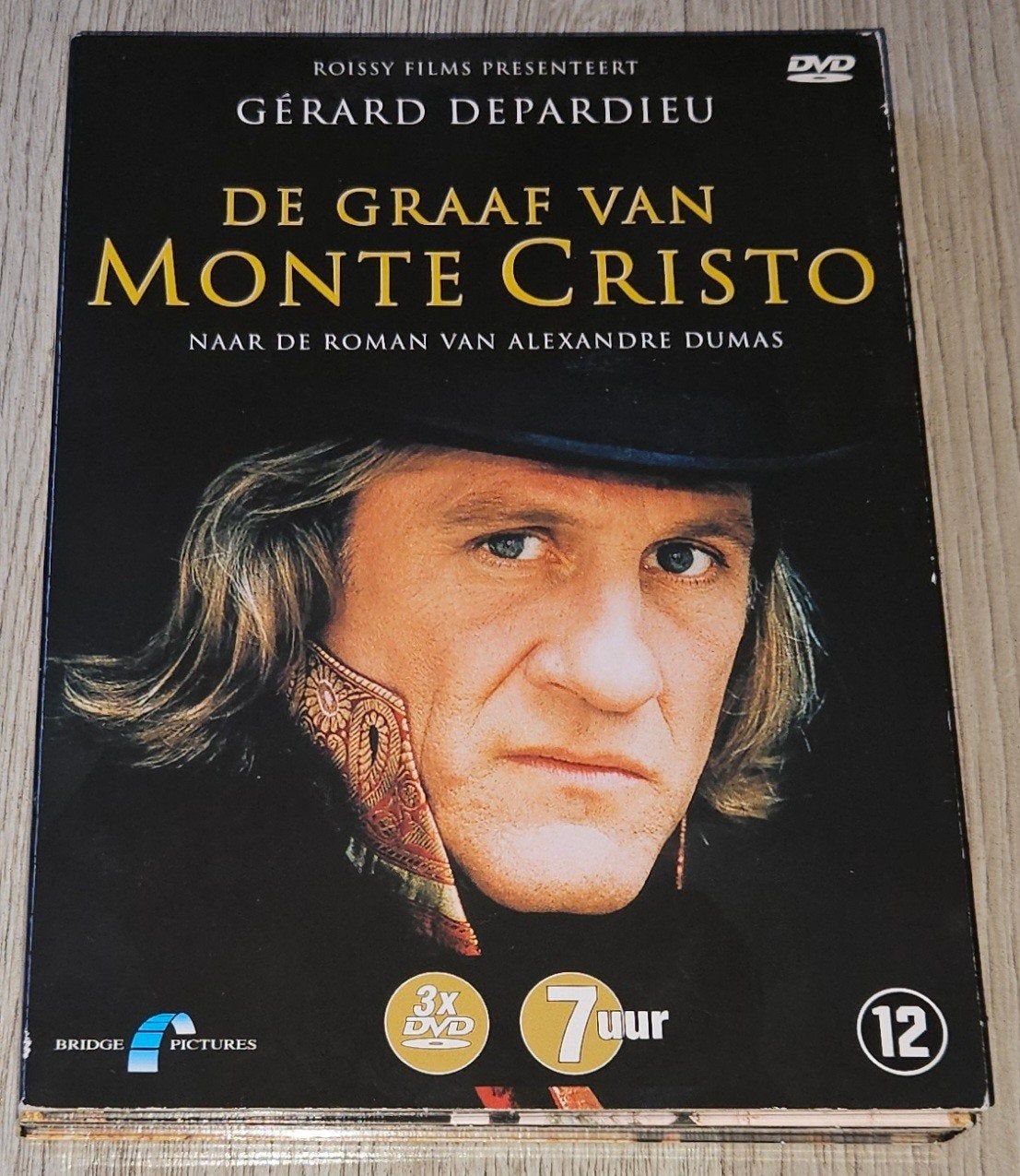 De Graaf van Monte Cristo (3x DVD) - Gérard Depardieu, Gebruikt, Historisch of Kostuumdrama, Nederlands, Ophalen of Verzenden