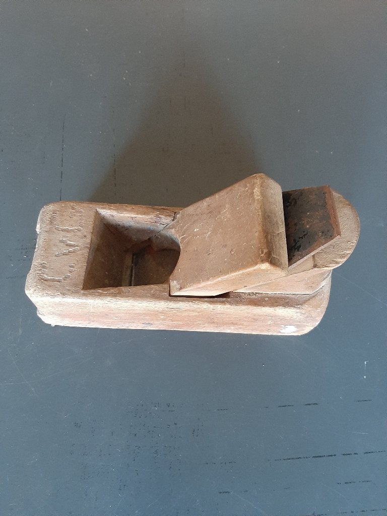 Oude houten blokschaaf, Ophalen of Verzenden