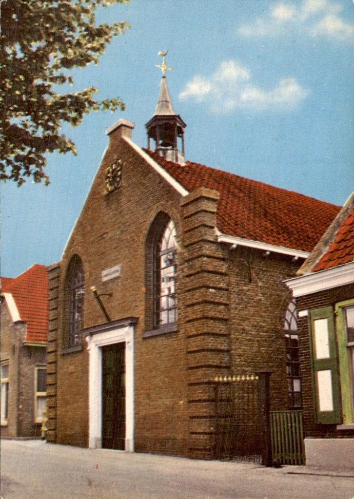 Hekendorp - Herv. Kerk - Gevel, Ophalen of Verzenden, 1960 tot 1980, Ongelopen, Noord-Brabant