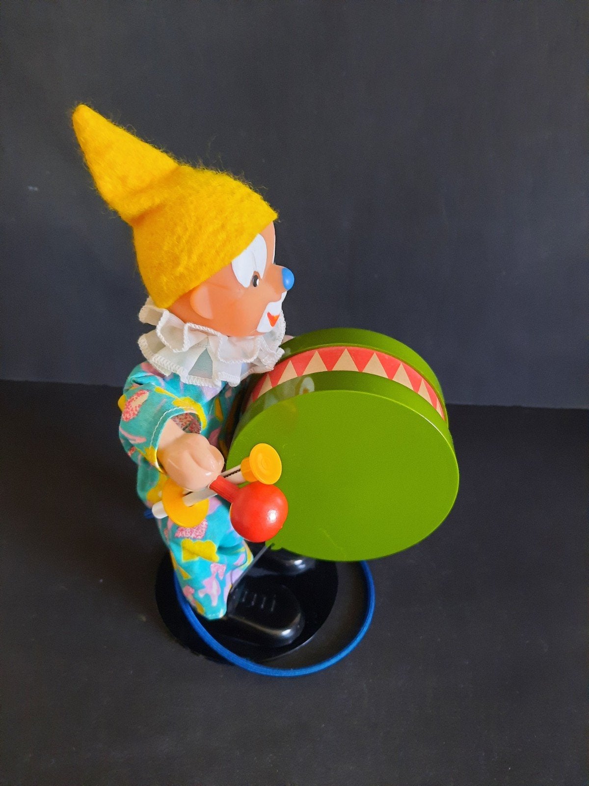 Clown bespeelt trom, Antiek en Kunst, Antiek | Speelgoed, Ophalen of Verzenden