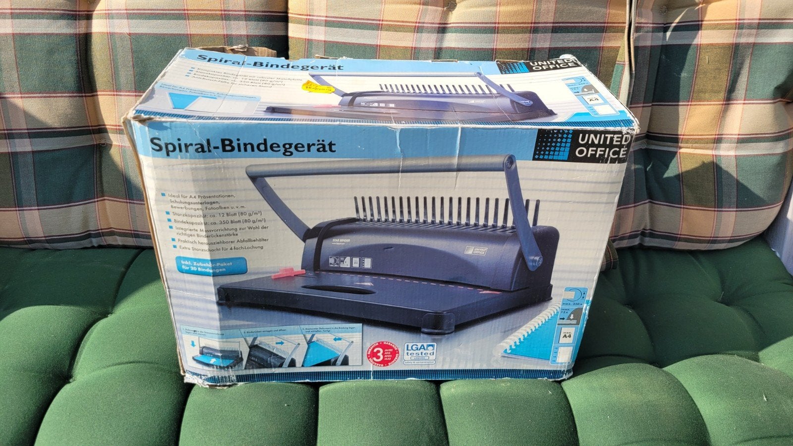 Inbindapparaat, Ophalen