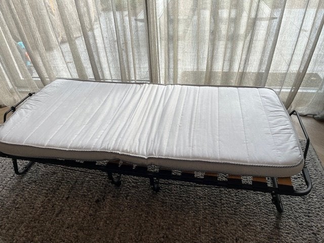 opklapbed, Ophalen, Verstelbaar, 90 cm, Eenpersoons