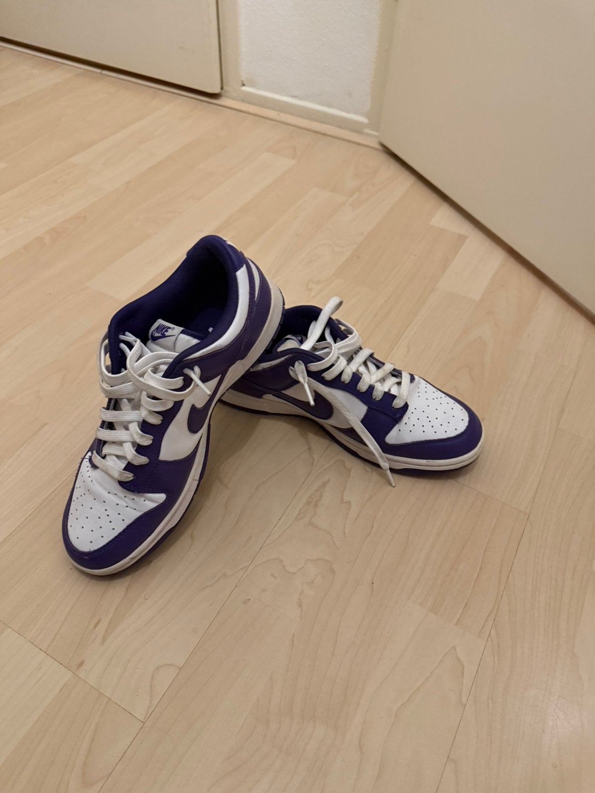 Nike dunk low paars maat 43, Sport en Fitness, Nike, L00, Schoenen, Ophalen of Verzenden
