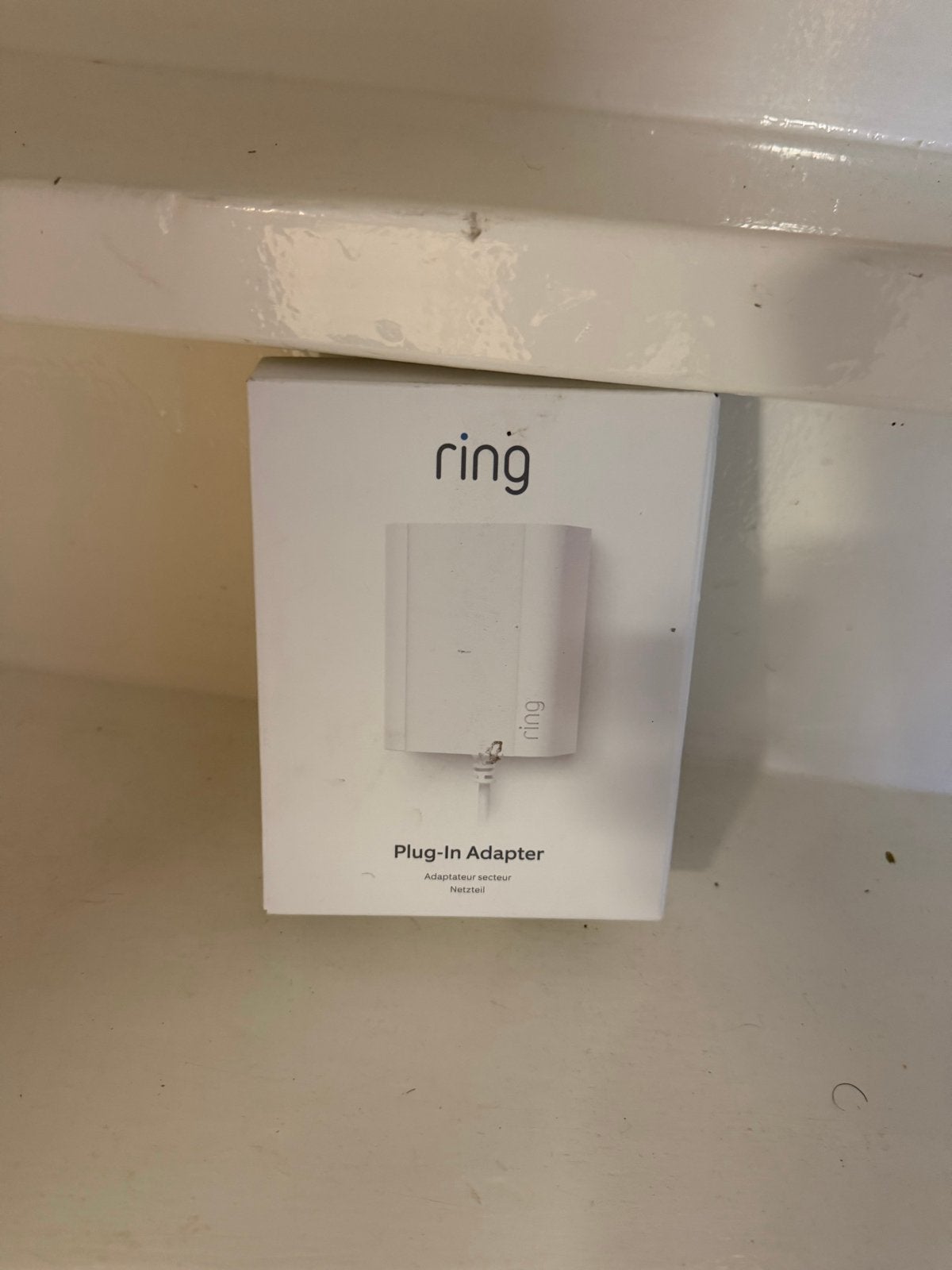 Ring Plug-In Adapter - Nieuw in doos, Ophalen of Verzenden, Nieuw, Snoer of kabel, Universeel