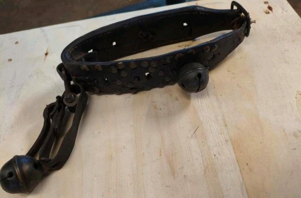 Antieke bellenband geitenbel, Ophalen of Verzenden, Overige soorten