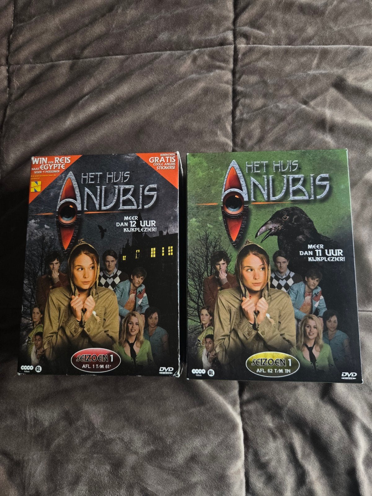 Het Huis Anubis Seizoen 1 DVD Box (Deel 1 & 2), Gebruikt, Seizoen 1, Nederlands, Overige genres