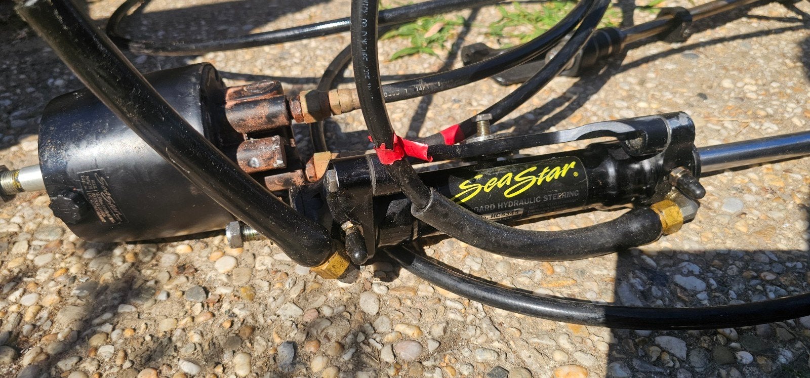 SeaStar HC 5345 hydraulische besturingsset, Watersport en Boten, Bootonderdelen, Ophalen of Verzenden, Gebruikt, Motor en Techniek
