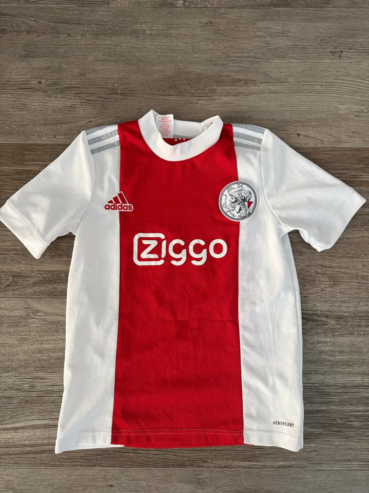 Ajax Thuisshirt 2021-2022 Maat 164  Antony 11, Ophalen of Verzenden, Zo goed als nieuw, Jongen, Shirt of Longsleeve