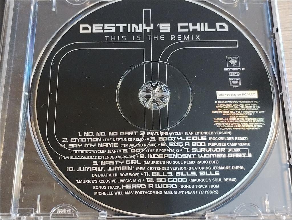 Destiny's Child – This Is The Remix, Ophalen of Verzenden, Zo goed als nieuw