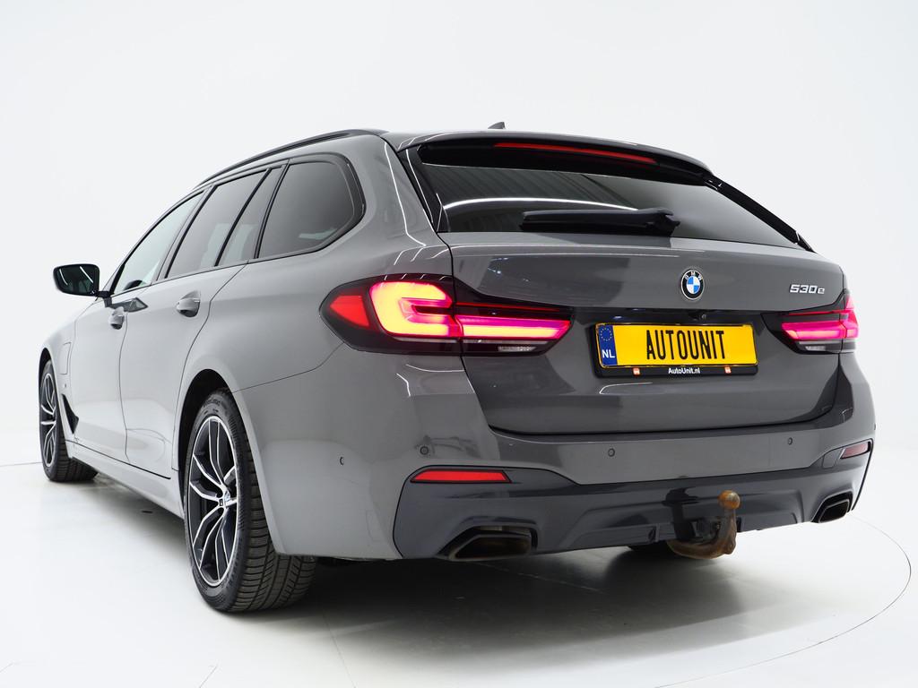 BMW 5 Serie Touring 530e M Sport Shadow Line | LaserLED | Tr, Automaat, 1998 cc, Gebruikt, Zwart