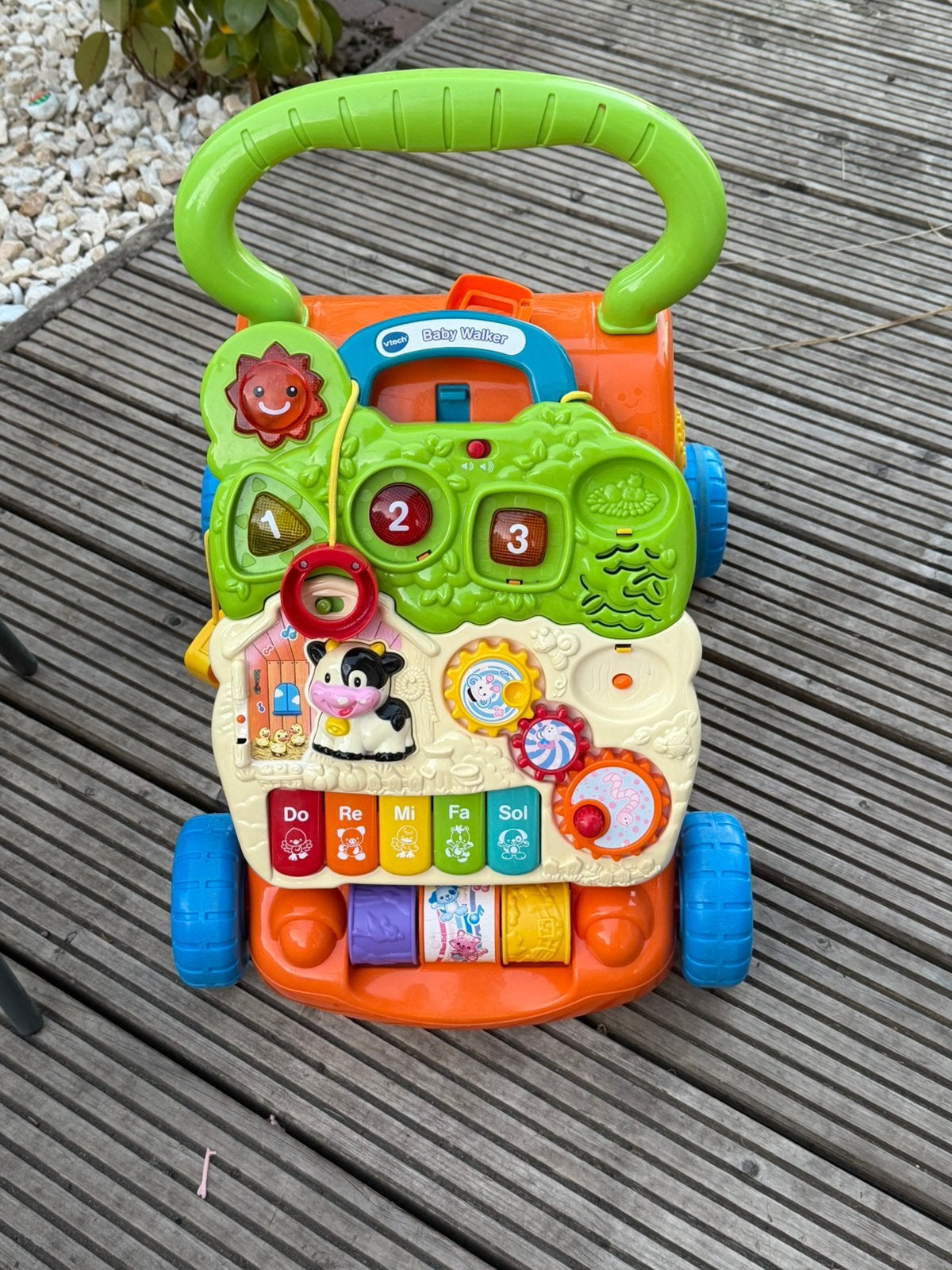 Loop karretje vtech, Kinderen en Baby's, Speelgoed | Vtech, Ophalen, Zo goed als nieuw, 6 maanden tot 2 jaar