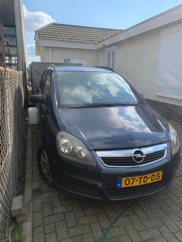 Opel Zafira 2.2 2006 Grijs, Ophalen of Verzenden