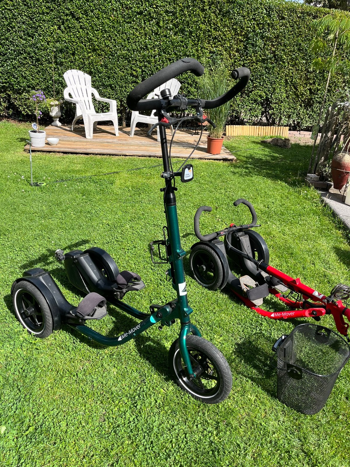Me-Mover Fit 2.2: Groene en Rode Stepfietsen, Ophalen, Gebruikt, Overige typen