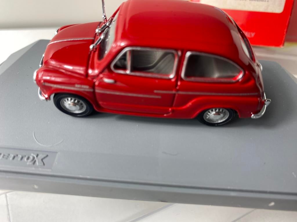 1:43 FIAT OSCA 750 TESTA ROSSA-(By Maserati), Ophalen of Verzenden, Nieuw, Auto, Overige merken