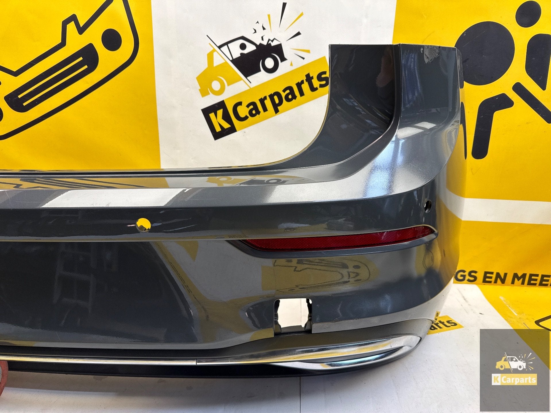 VW Golf 8 VIII Achterbumper 5H6807421C 4 pdc Style Achterbum, Gebruikt, Volkswagen, Volkswagen AG, Achter