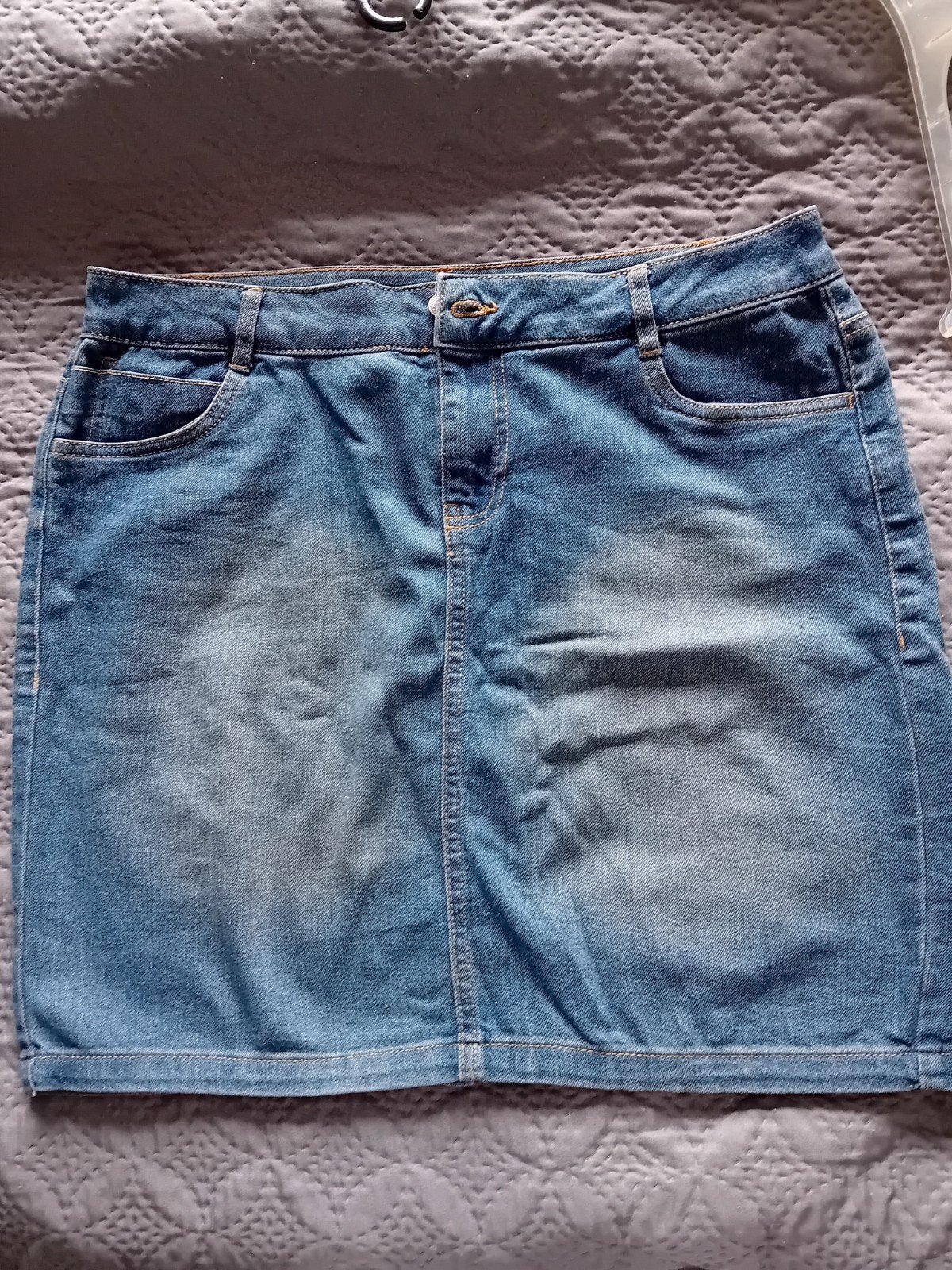 In Extenso spijkerrok maat 40,, Kleding | Dames, Maat 38/40 (M), Blauw, Ophalen of Verzenden, Gedragen