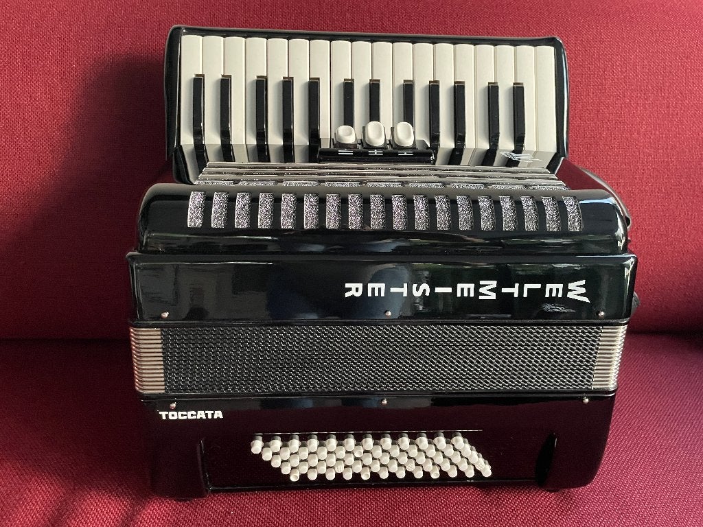 Z.g.a.n Weltmeister Toccata Convertor accordeon .60 bas ., Overige merken, Met koffer, Zo goed als nieuw, 60-bas