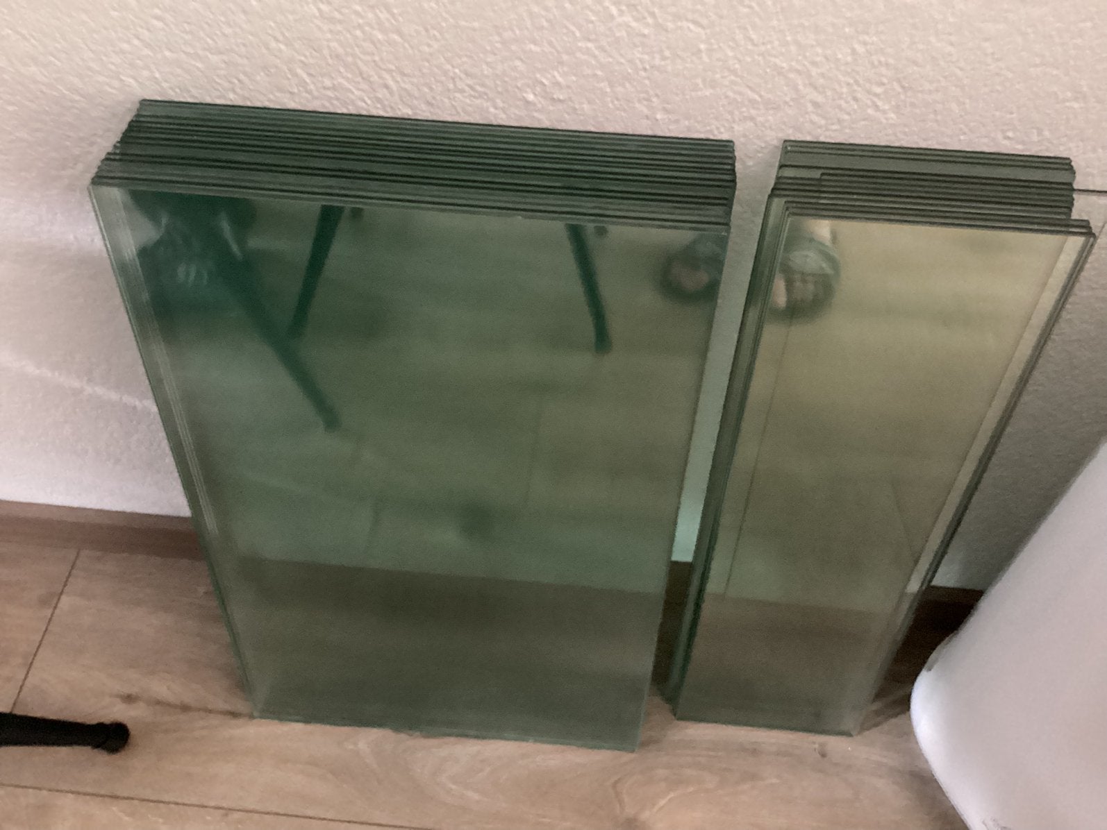 Glasplaat voor besta  maat 56x36  en maat 56x16 ikea, Ophalen, Zo goed als nieuw, Glasplaat, Minder dan 80 cm
