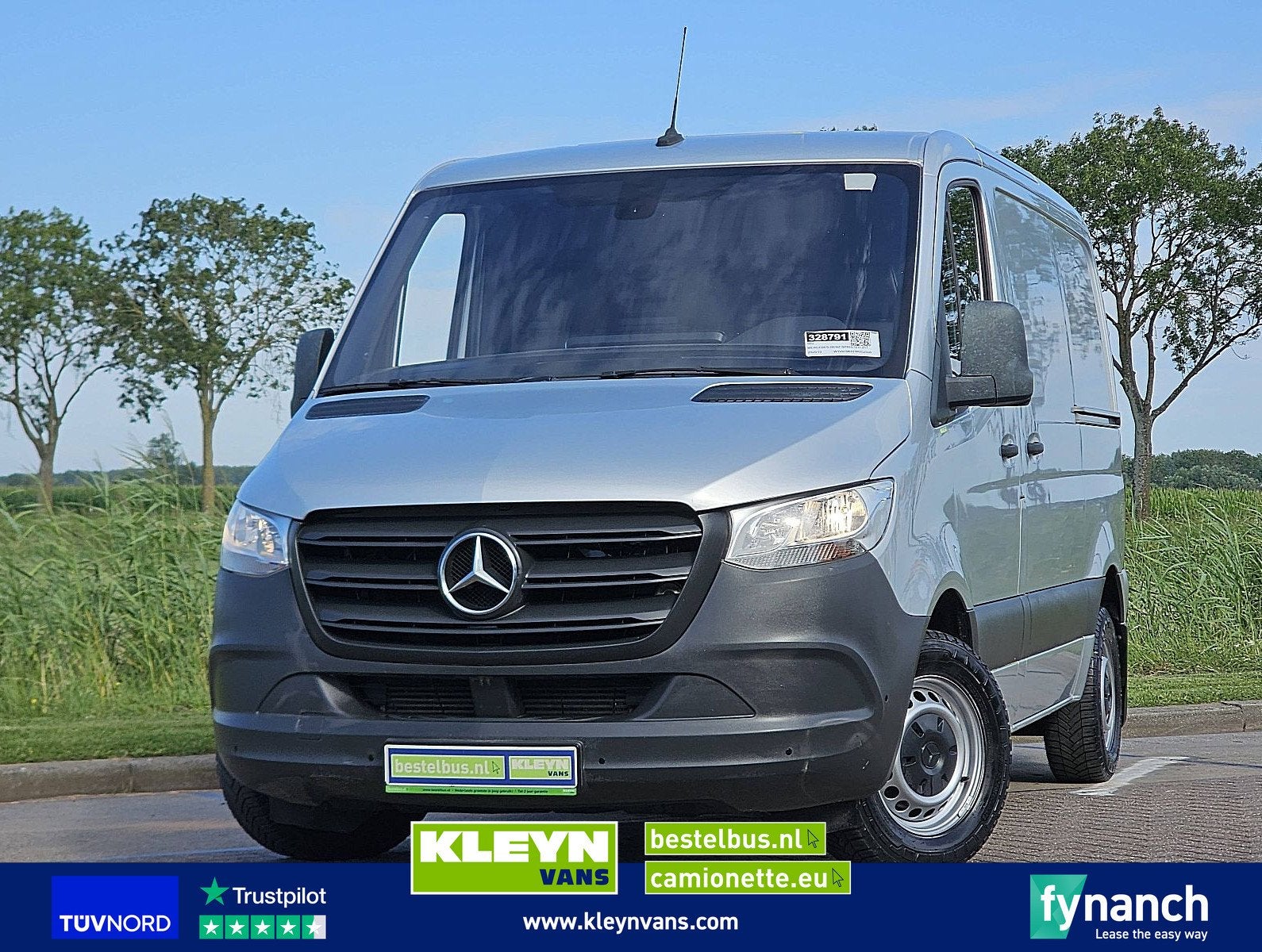 MERCEDES-BENZ SPRINTER 311 l1h1 2xzijdeur mbux!, Gebruikt, Euro 6, Bedrijf, Zilver of Grijs